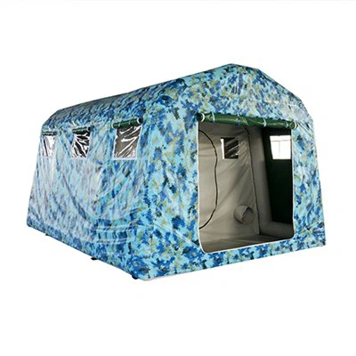 خيمة قابلة للنفخ لإزالة التلوث